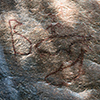 Botswana, Tsodilo Hills, rock paintings