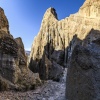 New Zealand, Southern Alps, Clay Cliffs