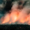 Ibu volcano eruption