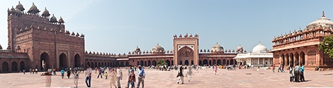 Indien, Fatehpur Sikri Panorama