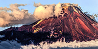 Avachinskaya Sopka volcano, Kamchatka