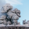 Ibu volcano eruption