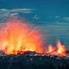 Ibu volcano eruption