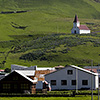 The Church of Vik, the only Place being more less safe in case of a Volcano Eruption