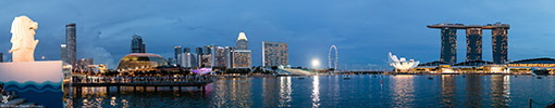 Singapore, Marina Bay Panorama