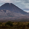 New Zealand, Tongariro sunset