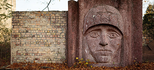 Wünsdorf, House of Officers, mural, soldier