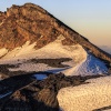 New Zealand, Ruapehu volcano, crater lake