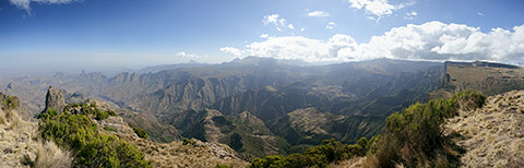 Simien Mountains Panorama