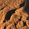 Namib aerial image sunrise