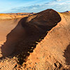 Namib aerial image sunrise