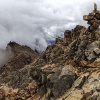 New Zealand, Ruapehu volcano, crater lake