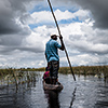 Okavango Delta, Botswana, Mokoro