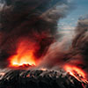 Ibu Vulkan Eruption