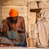 Ghats und Hindus, Varanasi/Indien
