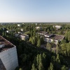 Pripyat as seen from above