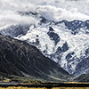 New Zealand, Southern Alps, Mount Cook, Lake Pukaki