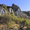 New Zealand, Southern Alps, Clay Cliffs