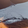 Namib aerial image sunrise