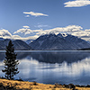 New Zealand, Southern Alps, Lake Ohau