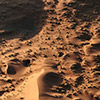 Namib aerial image sunrise