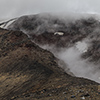 New Zealand, Ruapehu volcano, crater lake