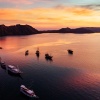 Indonesien Inseln Sonnenaufgang