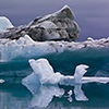 Iceland, South, Jökulsárlón lagoon