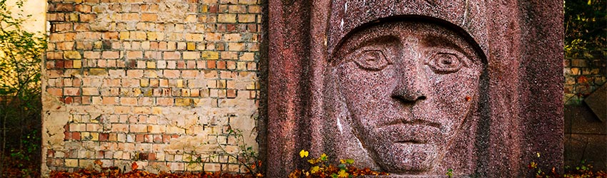 Wünsdorf, soviet soldier mural