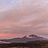 New Zealand, Ruapehu volcano, crater lake