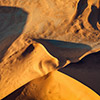 Namib aerial image sunrise