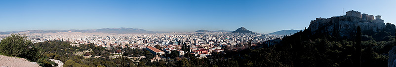 Athens Acropolis panorama