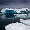 Iceland, South, Jökulsárlón lagoon