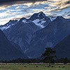 New Zealand, Southern Alps, Mount Cook, Lake Pukaki