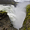 After 2-3 Cascades the Water is falling in a Gorge