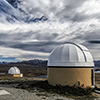 New Zealand, Southern Alps, Mount John space observatory