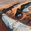 Namib aerial image sunrise