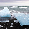 Iceland, South, Jökulsárlón lagoon