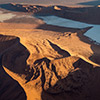 Namib aerial image sunrise