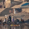 Ghats und Hindus, Varanasi/Indien