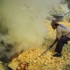 Kawah Ijen, Indonesia, sulphur mine