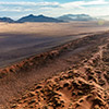 Namib Luftfotos Sonnenaufgang