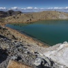 New Zealand, Tongariro Alpine Crossing, Emerald Lakes