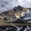 New Zealand, Ruapehu volcano, crater lake