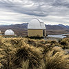 New Zealand, Southern Alps, Mount John space observatory