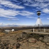 New Zealand, Southern Alps, Mount John space observatory