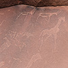 Namibia, Twyfelfontein, Felsgravuren