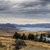 New Zealand, Southern Alps, Mount John space observatory