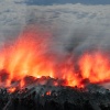 Ibu volcano eruption