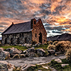 New Zealand, Southern Alps, Lake Tekapo, Church